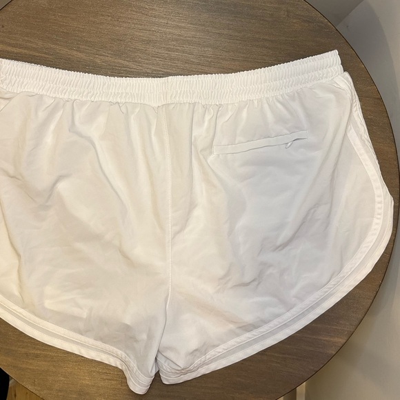 Champion White Running Shorts with Logo - Picture 8 of 9